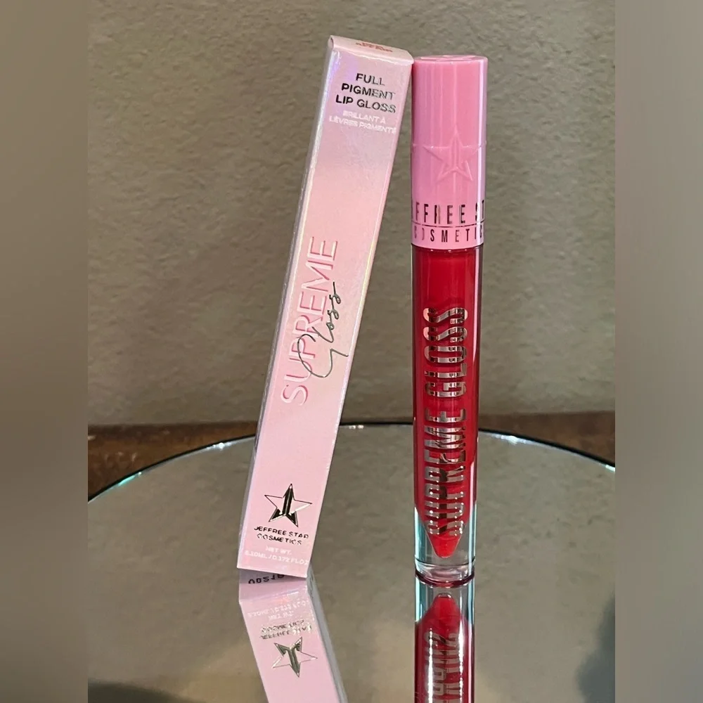 Jeffree Star Supreme Lip Gloss in Red Affair, NEW!